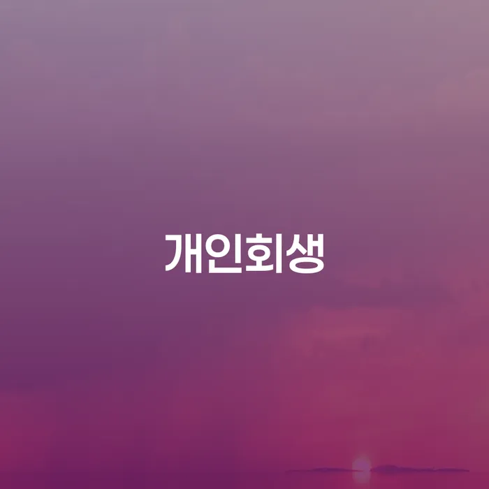 보증서대출 연체 시 채무조정제도을 이용하여 관련정보