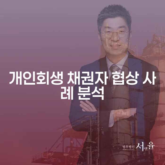 개인회생 채권자 협상 사례 분석, 어떻게 성공할 수 있을까?